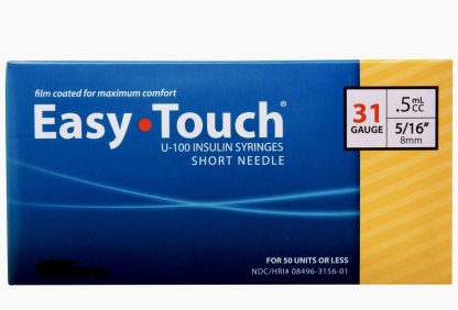 Easy-Touch U-100 insulin Syringes